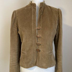 Vintage Boho SASSON corduroy blazer, size 12/13